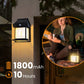 ☀️ Solar Motion Sensor Wall Light: 3 Modes, 120° Detection, IP65, No Wiring
