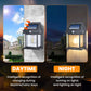 ☀️ Solar Motion Sensor Wall Light: 3 Modes, 120° Detection, IP65, No Wiring