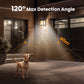 ☀️ Solar Motion Sensor Wall Light: 3 Modes, 120° Detection, IP65, No Wiring