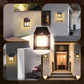 ☀️ Solar Motion Sensor Wall Light: 3 Modes, 120° Detection, IP65, No Wiring