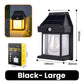 ☀️ Solar Motion Sensor Wall Light: 3 Modes, 120° Detection, IP65, No Wiring