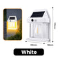 ☀️ Solar Motion Sensor Wall Light: 3 Modes, 120° Detection, IP65, No Wiring