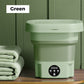 🧺 Portable Mini Washing Machine: 8L, Wash & Spin, 3-Speed Timer, Foldable