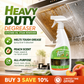 🍑 Heavy-Duty Kitchen Degreaser Spray: Fast-Acting Grease Melter, Peach Scent, 500ml, Perfect for Range Hoods & Stoves