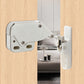 Door suction hook rebound DIY tool