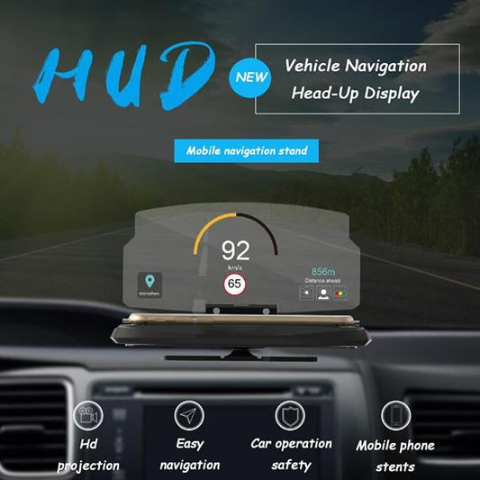 Vehicle Navigation Holder  Head-Up Display