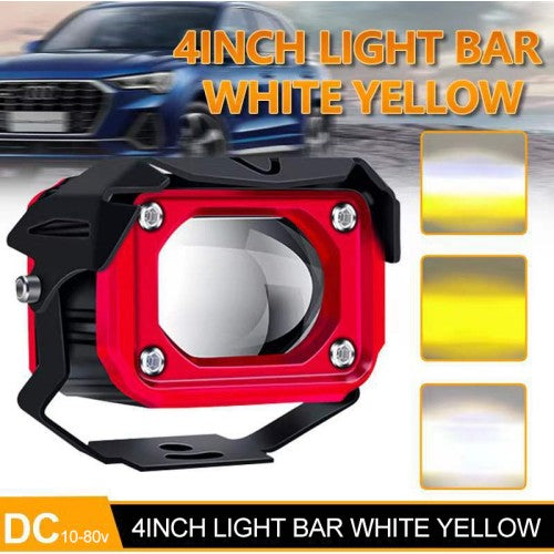 Car Auxiliary yellow white Light with Smart LED