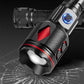 Multifunctional Rechargeable Laser Flashlight
