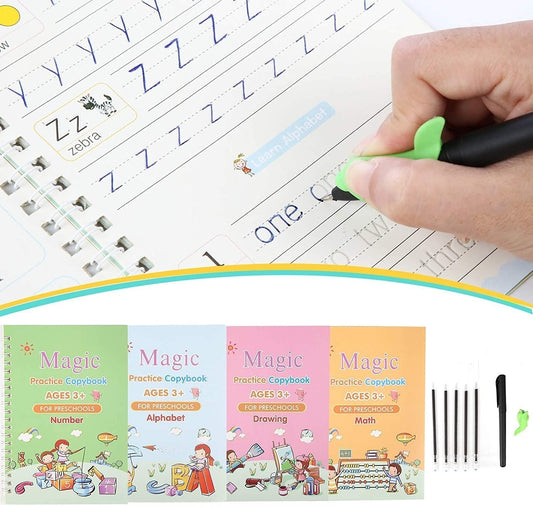 Limited time 50% off Reusable copybook with pen (handwriting will disappear)