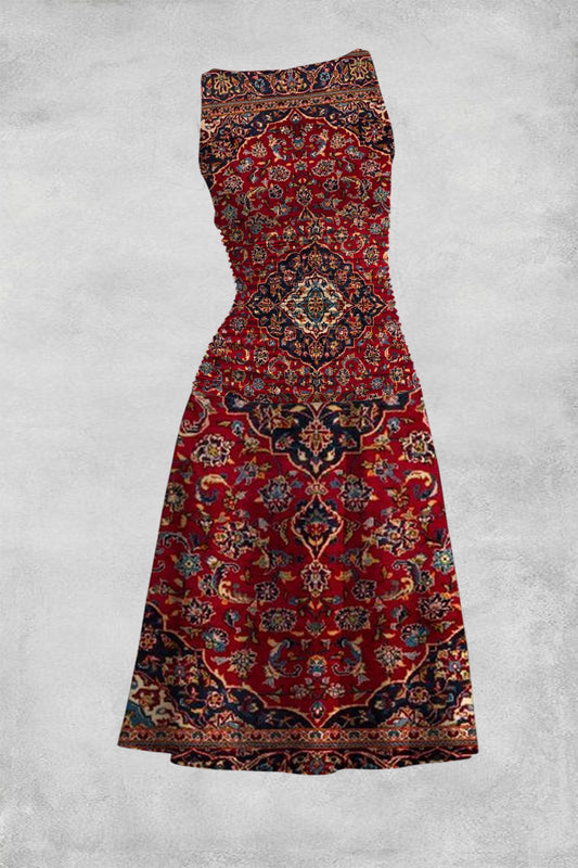 Women's Vintage  Sleeveless Dress