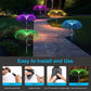 🔥New Year Big Sale 49% OFF🔥 Solar Waterproof Outdoor Lawn Color Changing Jellyfish Ambient Light