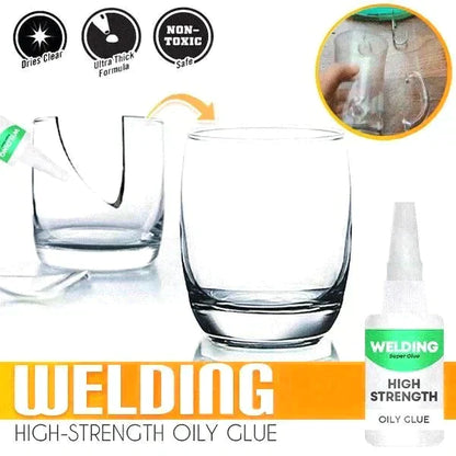 🔥🔥🔥✨ Welding High-strength Oily Glue（Gift Free Dropper）🔥🔥🔥