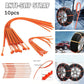 (10 PCS/1 SET) REUSABLE ANTI SNOW CHAINS OF CAR OF(NEW YEAR SALE)