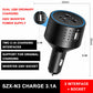 【12v24v→220v】Mini Multifunction Car Inverter Charger