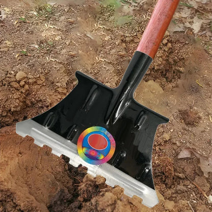 Tough Steel Shovel for Ice Removal & Digging