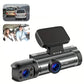 Dash cam with 170° wide-angle and 1080p dual lens